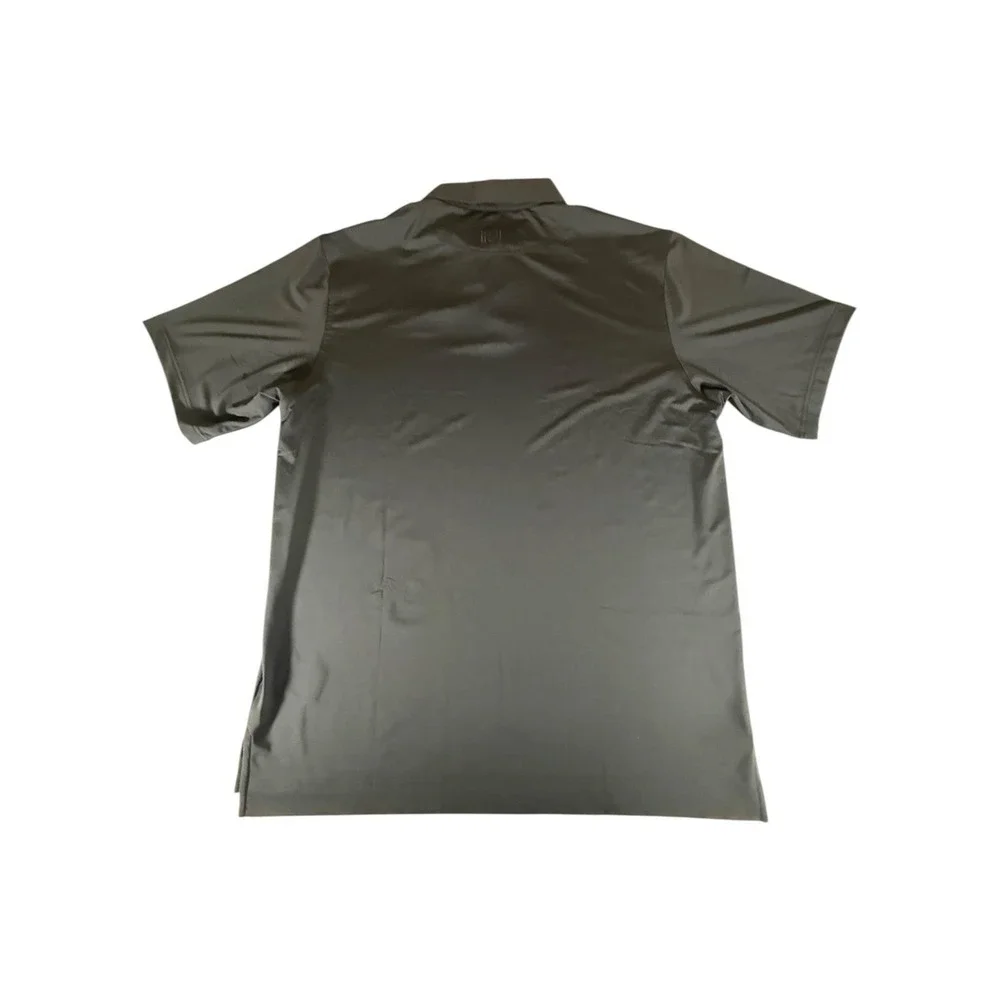Footjoy Shirt Adult Extra Large Black Solid Collared Lightwieght Golf Mens